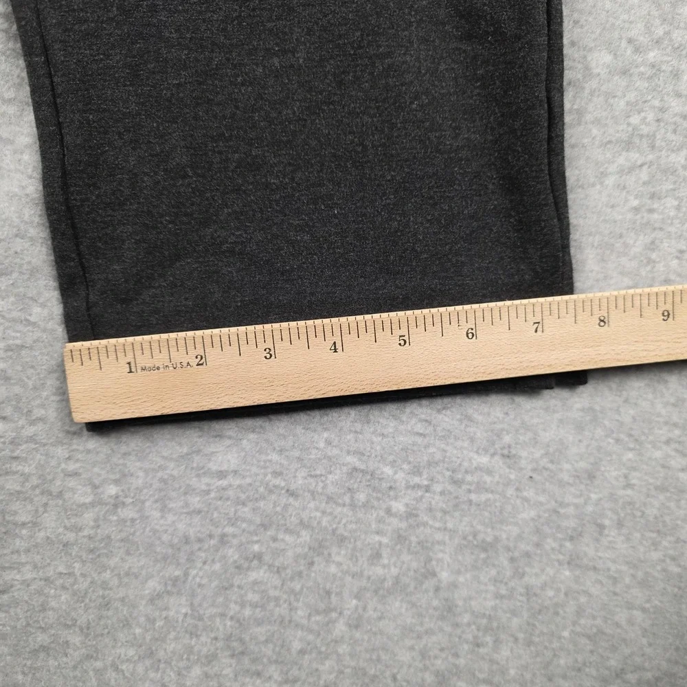 John Mark Pants Womens Large Gray Knit Ankle Slim Fit Stretch Pockets Casual - Picture 10 of 11